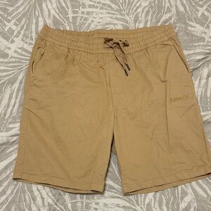 Hurley Men's Athletic Tan Shorts